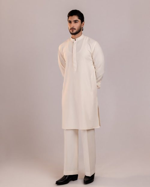 Shahzada - Kurta - Cream