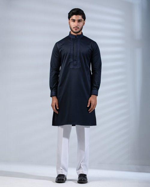 Sultan - Kurta - Navy Blue