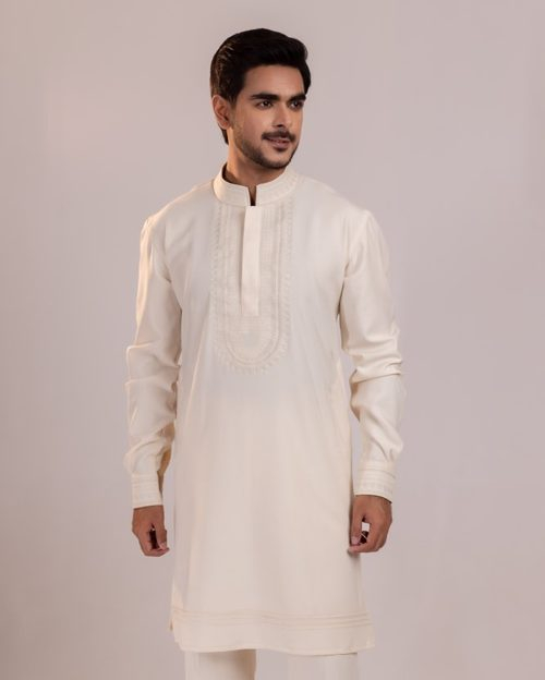 Shahenshah - Kurta - Cream