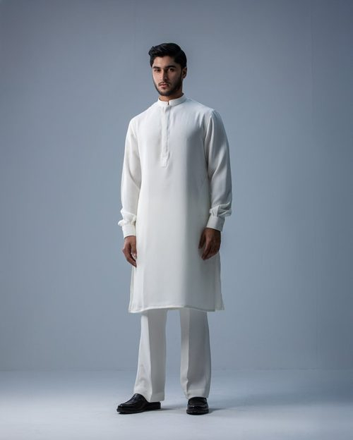 Mughal - Kurta - Cream