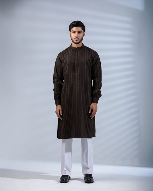Farzan - Kurta - Dark Maroon